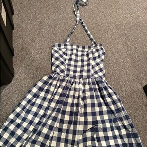 Abercrombie Checkered Halter Dress!